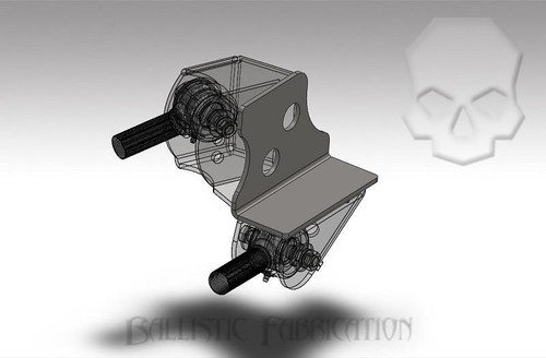 Inner Frame Bracket / Lower Link Bracket COMBO - Ballistic Fabrication