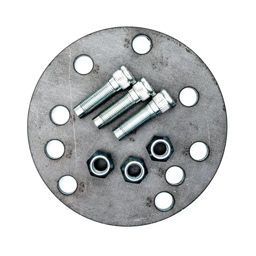 Multi-Pattern 5 Lug Spare Tire Mounting Plate - Ballistic Fabrication