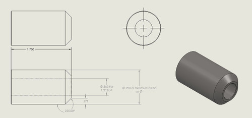 Shock Bungs (one pair) - Ballistic Fabrication