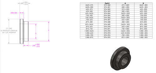 Reducer Spacer/Weld Washer