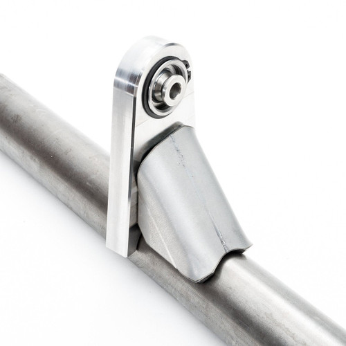 Jeep Billet Passenger upper control arm tower with 3/4 in Uniball Conversion Kit -  Link Bracket - Ballistic Fabrication