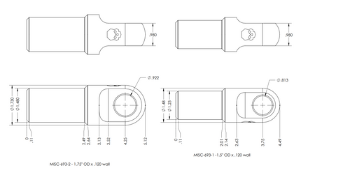 Tube Clevis End