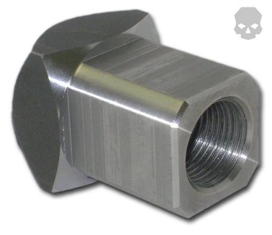 7/8 in Square Tube Adapter - Ballistic Fabrication