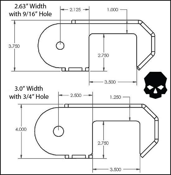 Rockwell Link Brackets (Pair) - Ballistic Fabrication