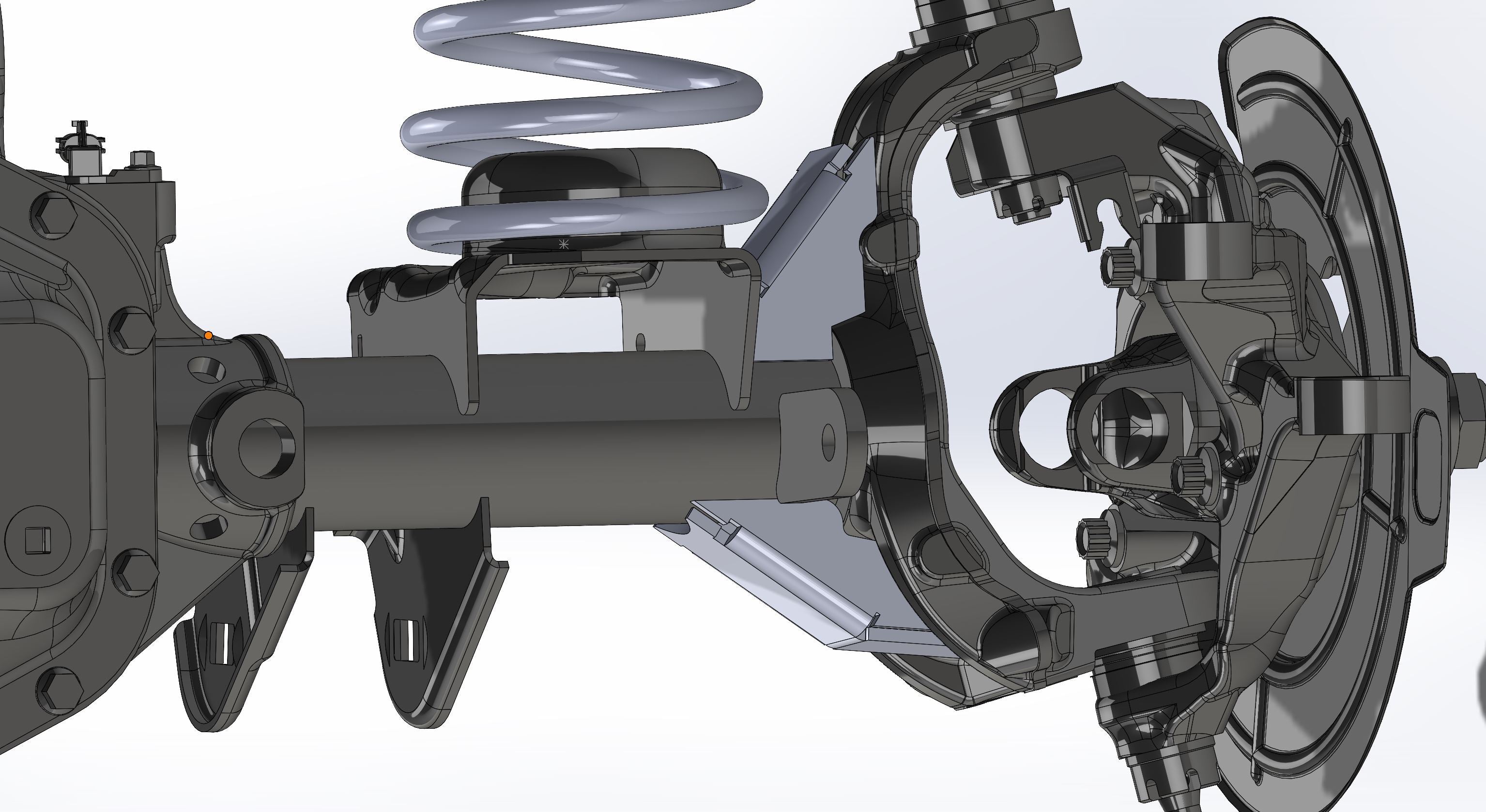 Jeep JK/JL Inner Knuckle Gusset Set (Inner C's) - Ballistic