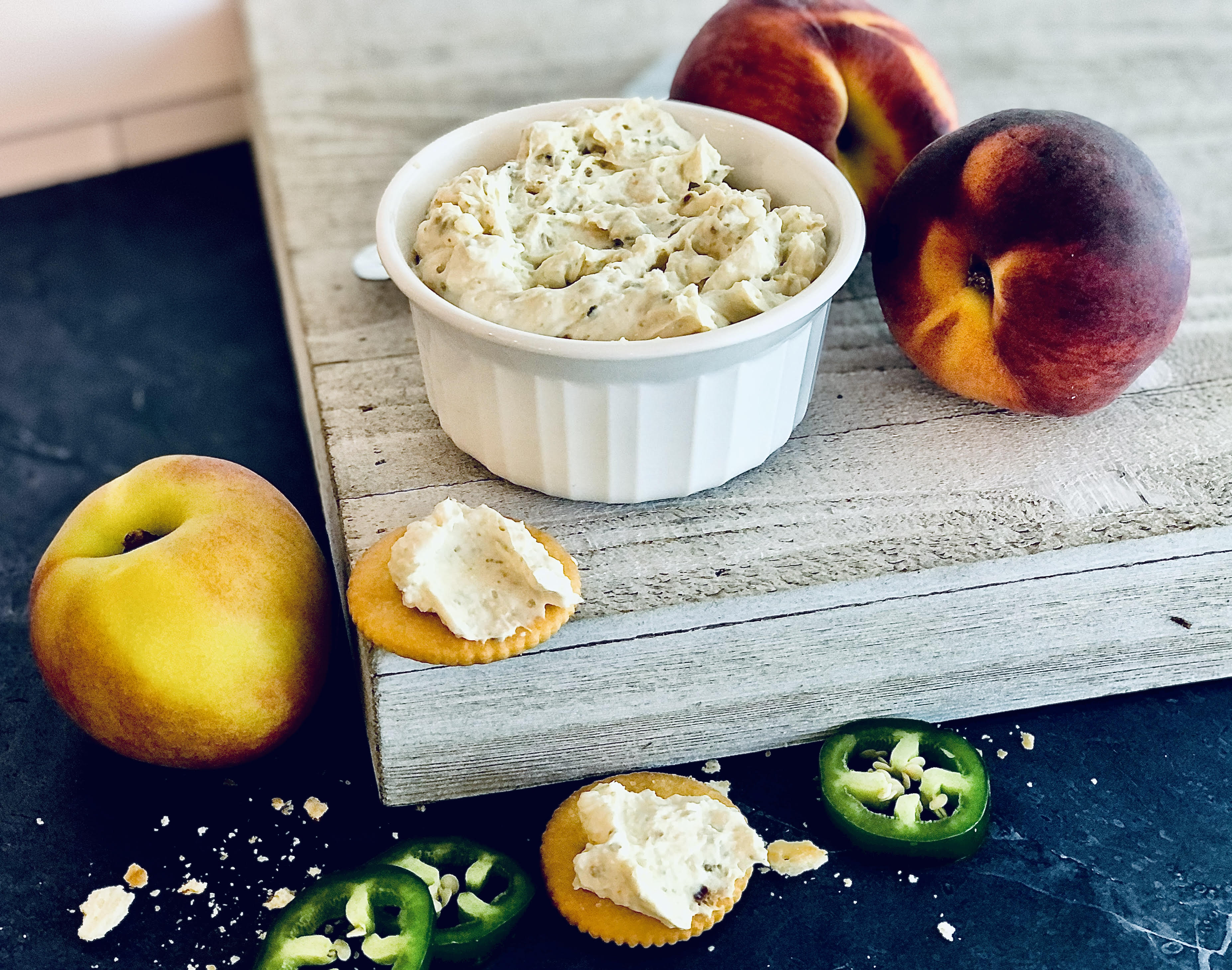 Jalapeno Peach Dip Mix - Carmie's Kitchen Jalapeno Peach Dip Mix - Carmie's Kitchen