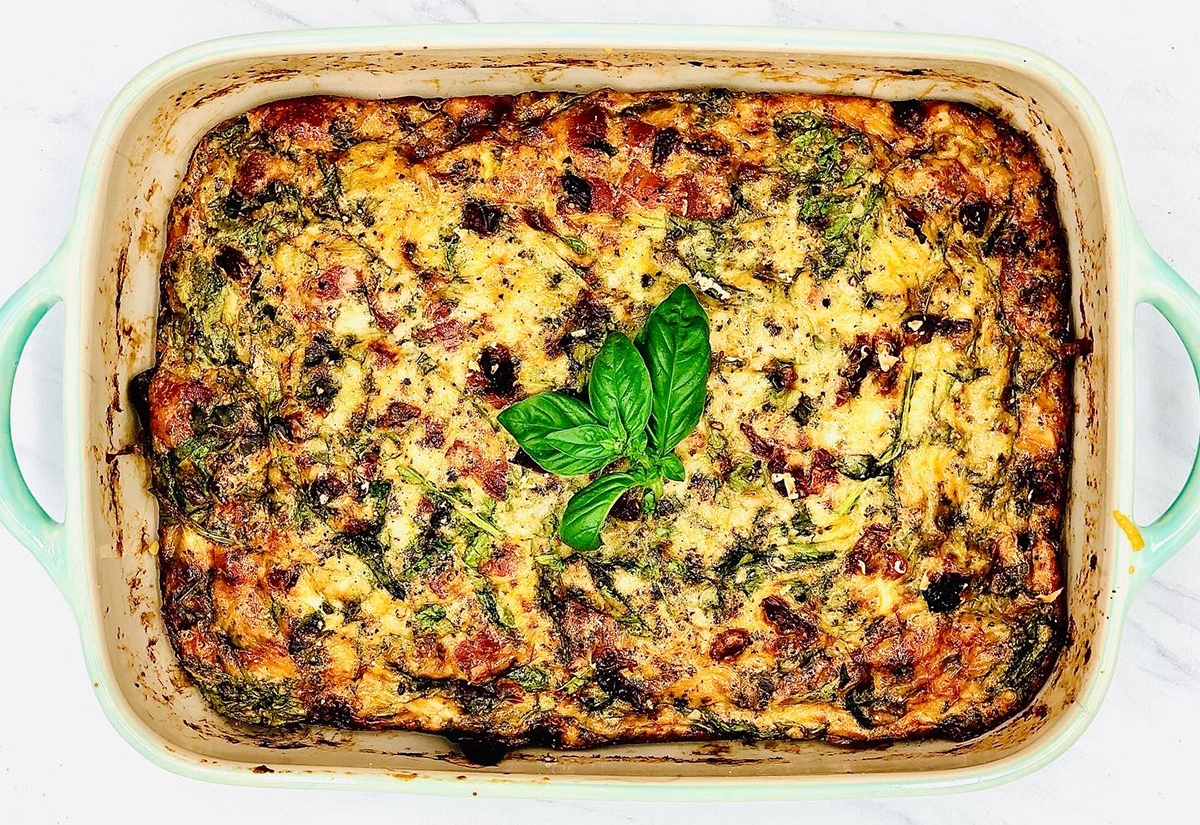 No Crust Quiche