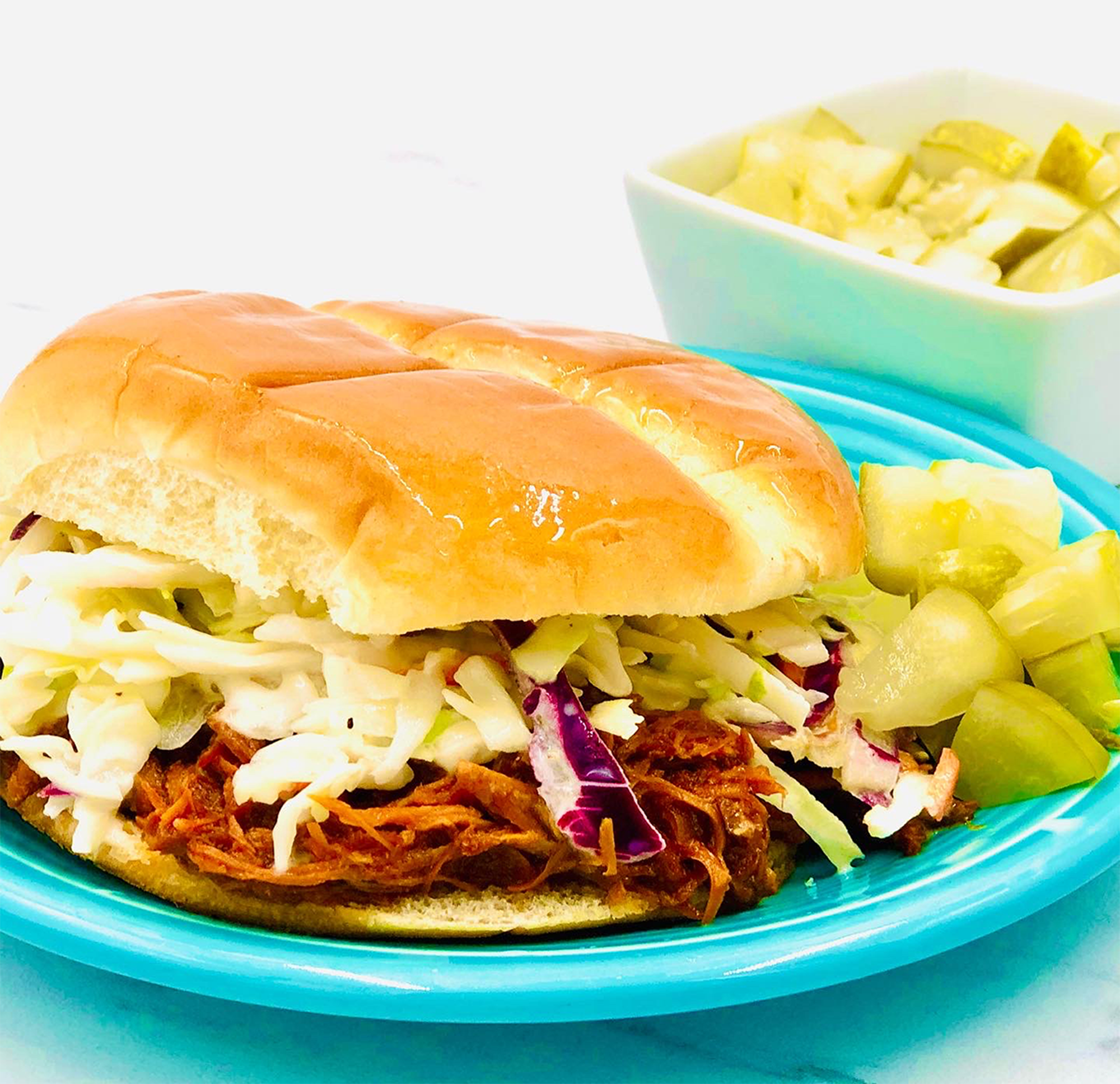 BBQ Chicken Sandwiches - Carmie's Kitchen