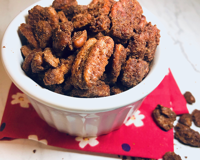 Candied Pecans - Carmie's Kitchen