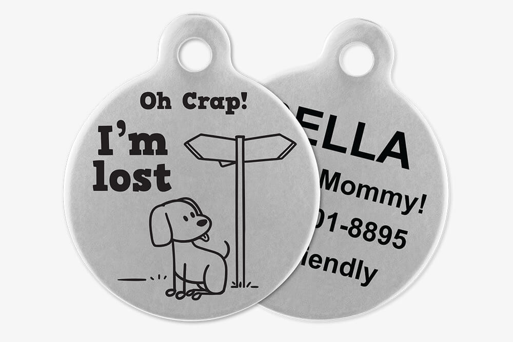 Amazon Engraved Name Tags For Dogs Taglec Noiseless Dog Tags