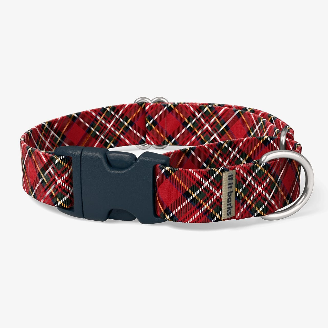 Barksbury Plaid Martingale Dog Collar - Main Image