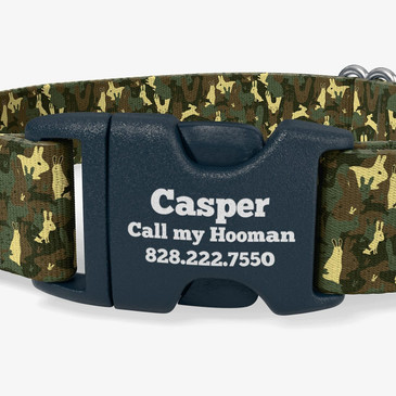 closeup view of personalization