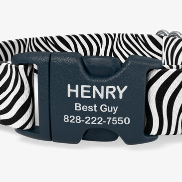closeup view of personalization
