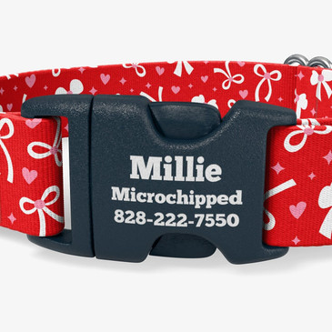 closeup view of personalization