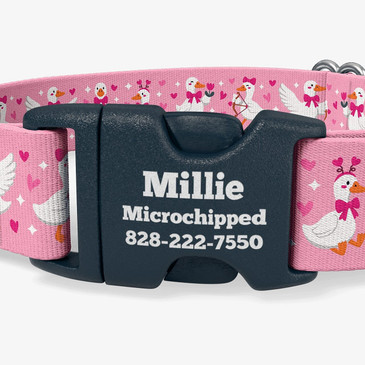 closeup view of personalization