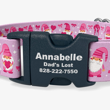 closeup view of personalization