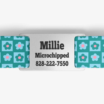 closeup of nameplate personalization