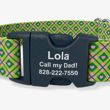 closeup view of personalization