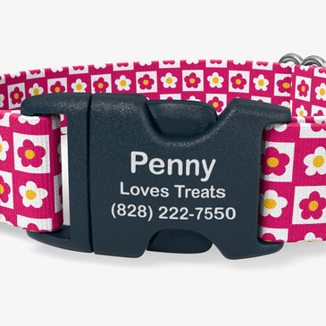 closeup view of personalization