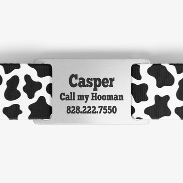 closeup of nameplate personalization