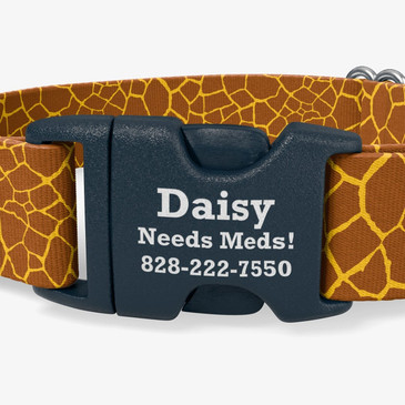 closeup view of personalization