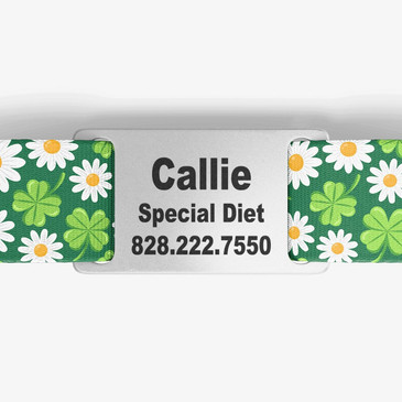 closeup of nameplate personalization