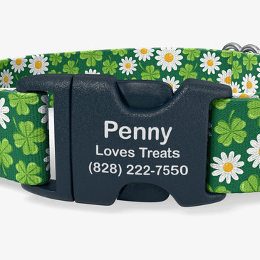 closeup view of personalization