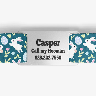 closeup of nameplate personalization