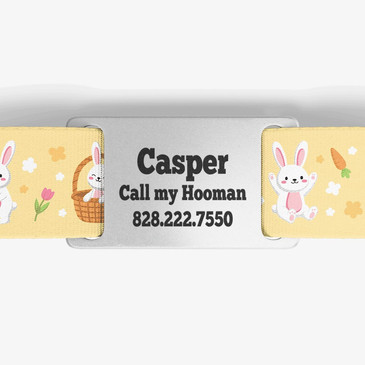 closeup of nameplate personalization