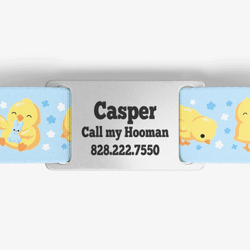 closeup of nameplate personalization