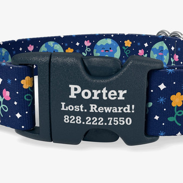 closeup view of personalization