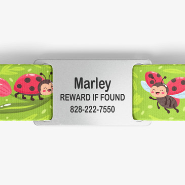 closeup of nameplate personalization