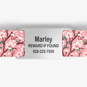 closeup of nameplate personalization