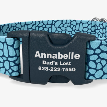 closeup view of personalization