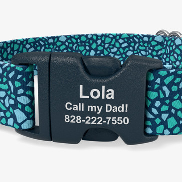 closeup view of personalization