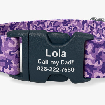 closeup view of personalization