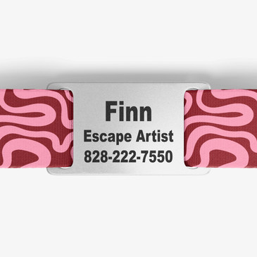 closeup of nameplate personalization