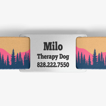 closeup of nameplate personalization