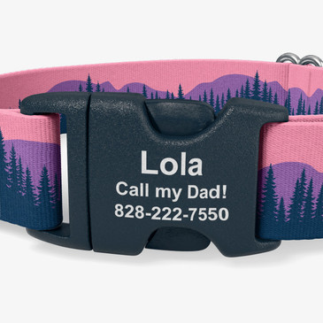 closeup view of personalization