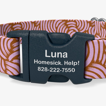 closeup view of personalization