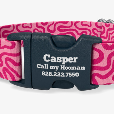 closeup view of personalization