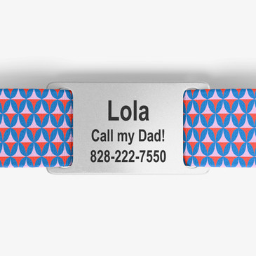 closeup of nameplate personalization