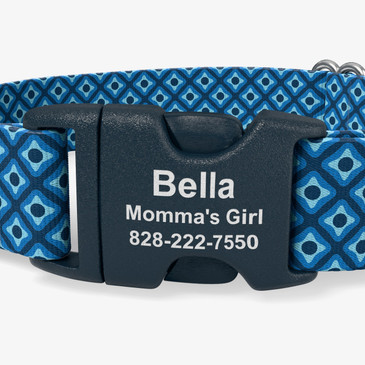 closeup view of personalization