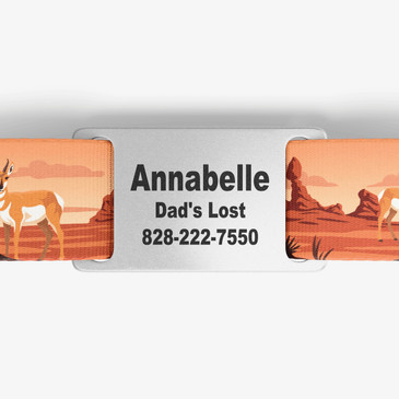closeup of nameplate personalization