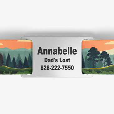 closeup of nameplate personalization