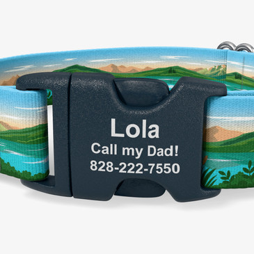 closeup view of personalization
