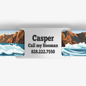 closeup of nameplate personalization