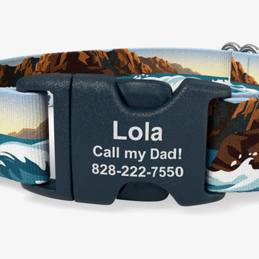 closeup view of personalization