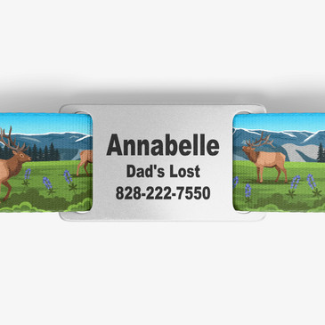 closeup of nameplate personalization