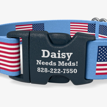 closeup view of personalization